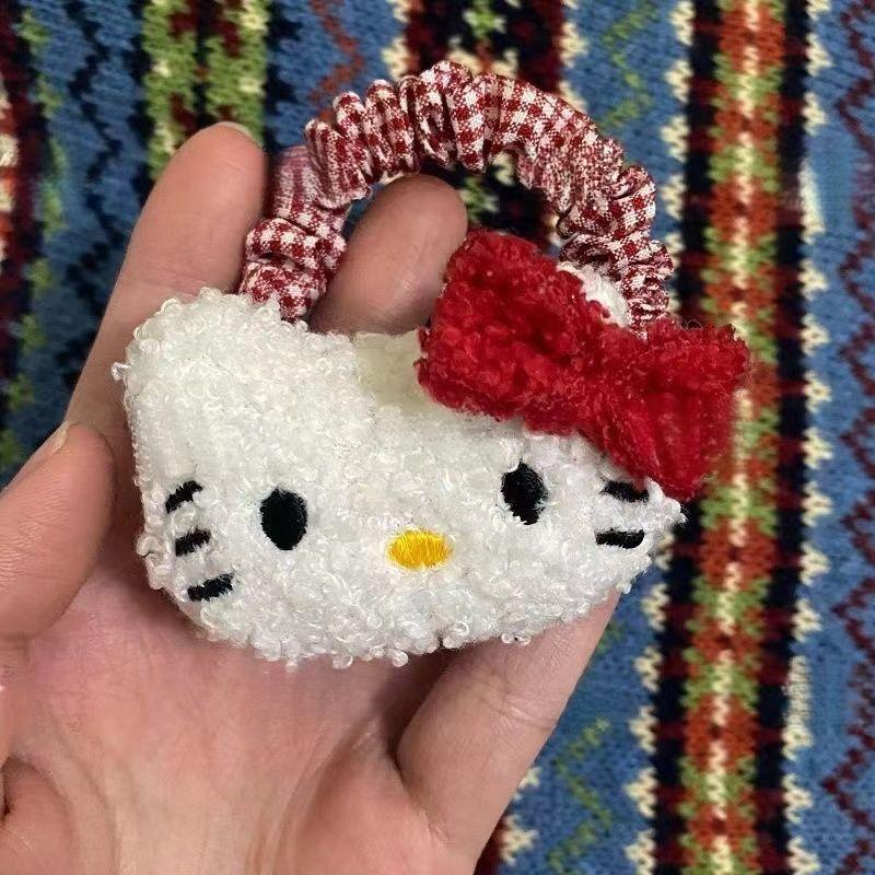 Băng Đô Kitty, Thiết Kế Nguyên Bản Hoạt Hình Ngọt Ngào, Phong Cách Cổ Điển Kẻ Sọc Kawaii, Kẹp Tóc, Dành Cho Bé Gái, Phụ Kiện Tóc 5