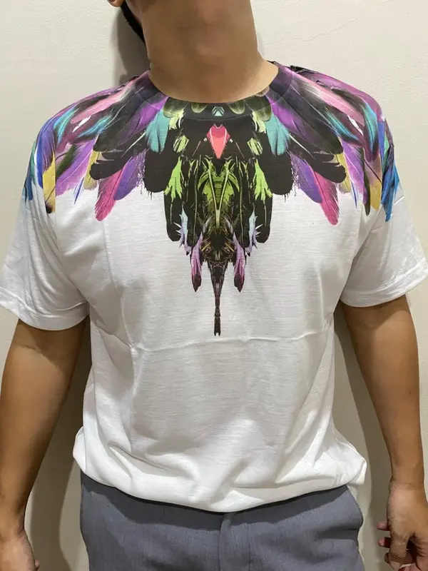 kaos tshirt  lucu motif sayap /singa printing 5