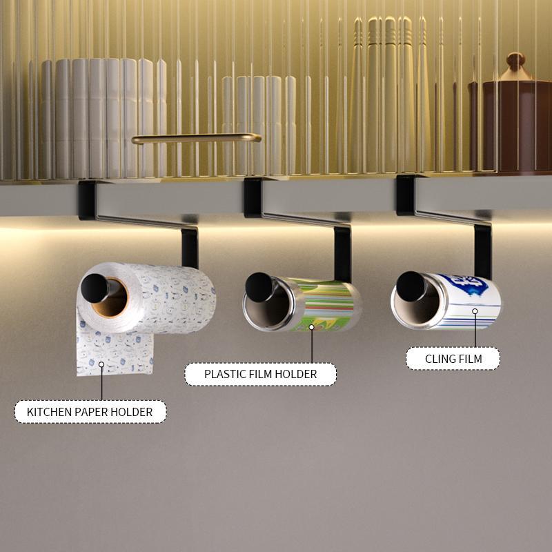 Product Introduction of Punch-free Paper Towel Holder, Hanging Space-saving Paper Towel Holder, Kitchen Utensil Hooks 18