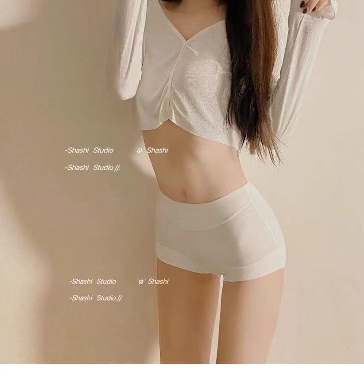 Product Introduction of Đồ Lót Nữ, Cotton Nguyên Chất, Kháng Khuẩn, Cotton Đầy Đủ, Đáy Quần Graphene, Cạp Cao Vừa, Thoáng Khí, Ngoại Cỡ, Bó Eo, Quần Boxer Ôm Hông Women 10