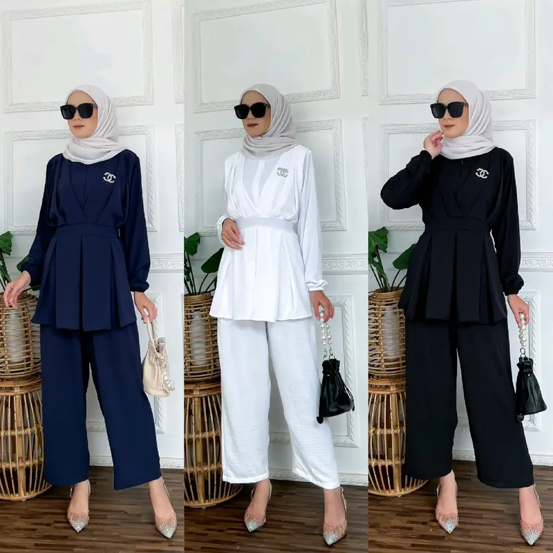 [Byaeesya] RUBBY SET | Set Polos Airflow 0