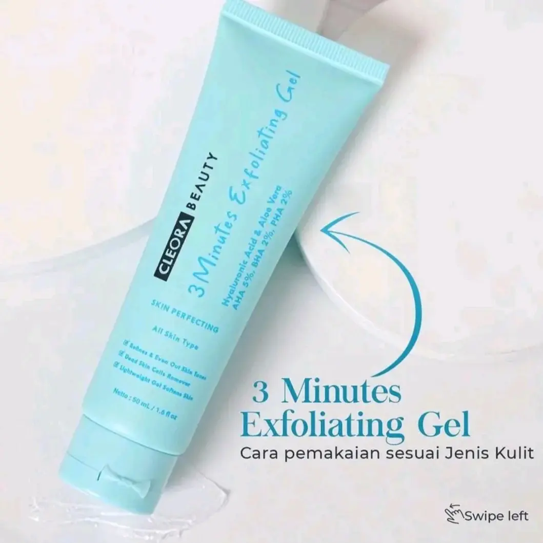 CLEORA  EXFOLIATING GEL [SIAP KIRIM]