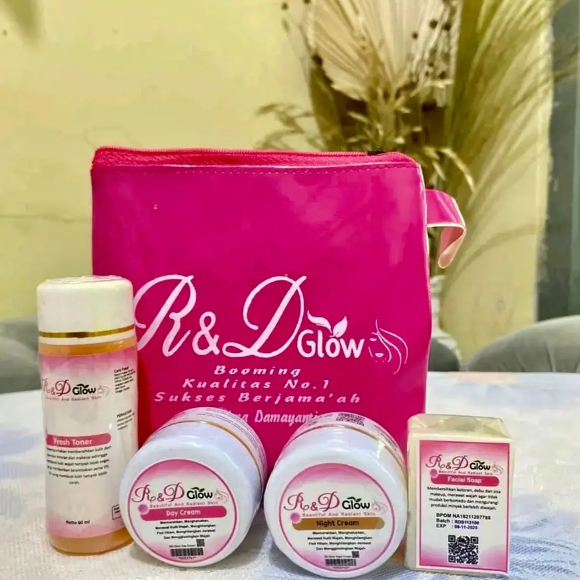 *Pamode_mks* R&D glow Cream BPOM original /Rnd cream wajah