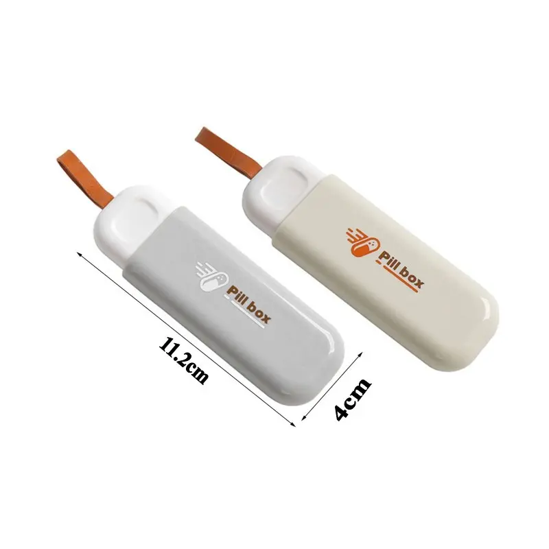 Hộp đựng thuốc chia 3 ngăn tiện lợi 8