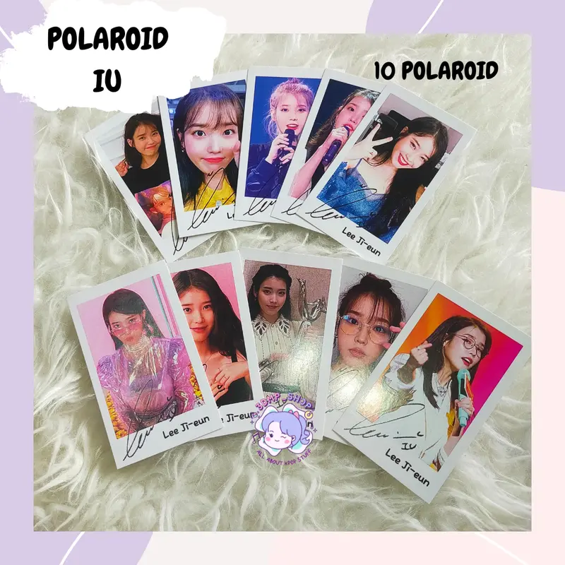 Polaroid KPOP (nct dream, IU, Jimin, jungkook) 1