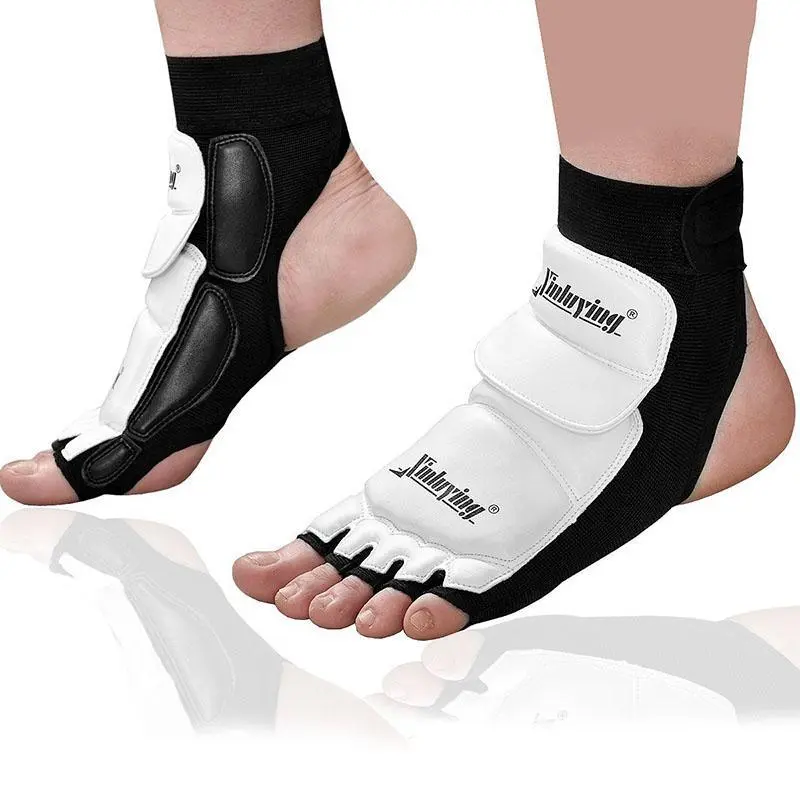 Bọc Chân Taekwondo Bảo Vệ Chân Taekwondo Bằng Da PU Cho Người Lớn Trẻ Em Đồ Bảo Hộ Tập Tay