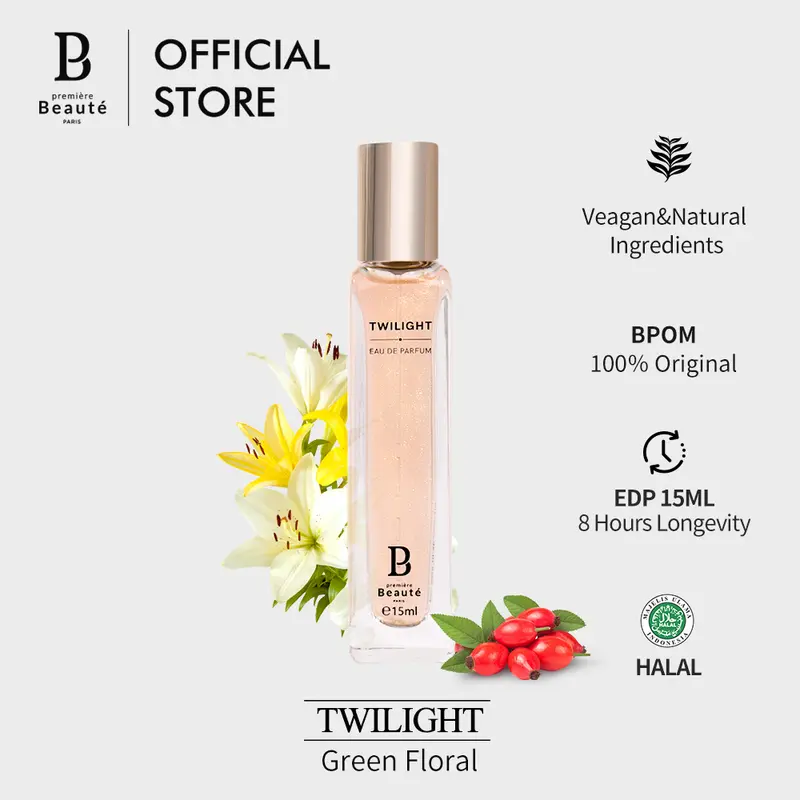 Premiere Beaute Perfume Fashion Neon Series Parfum 15ml Eau De Parfum Tahan Lama 24 hours EDP Men Women Unisex glittery perfume Floral fragrance Fruity 4