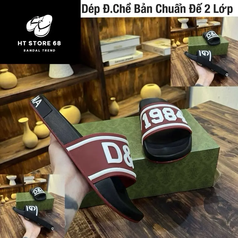 Dép Nam Quai Ngang Đ.Chề Đế 2 Lớp Loại Chuẩn Fom Chuẩn Quai Cao Su Nước Đi Êm Chân Mùa Hè 2025