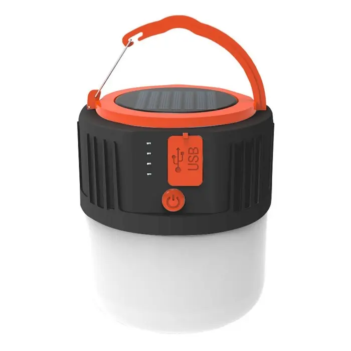 Lampu LED Camping Tenda Solar Waterproof 4.5V 10W - TS5805 RDE