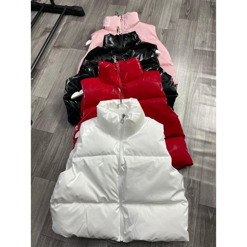 Áo Phao Gile Bóng Nữ Loại 1 Dáng Ngắn Siêu Hot Trẻ Trung Phong Cách Hàn Quốc Dễ Phối Đồ SIÊU HOT Top Jacket Top Jacket