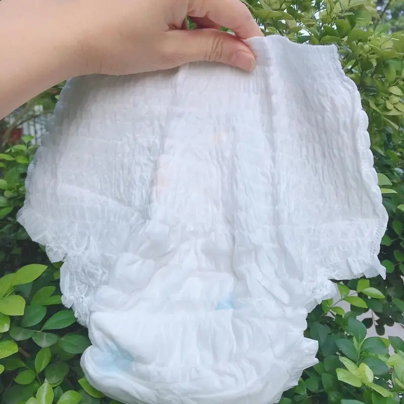 1 Bịch 50 Băng Vệ Sinh Dạng Quần Có Túi Bọc Từng Miếng Size 30-100kg 5