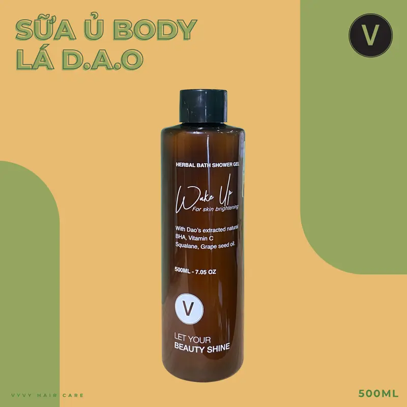 COMBO BỘT TẮM - SỮA Ủ WAKEUP BODY SET DƯỠNG DA 4