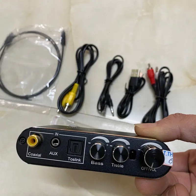 Đầu  giải mã âm thanh Hifi tặng kèm  phụ kiện đầy đủ 1