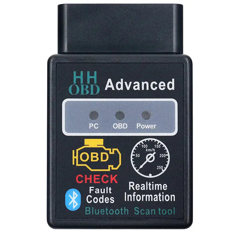 Máy Dò Lỗi Ô Tô Bluetooth HH OBD V2.1 Epistar, Công Cụ Chẩn Đoán Ô Tô ELM327 OBD2, Công Cụ Quét Không Dây, Thích Hợp Cho Nhiều Mẫu Ô Tô, 2