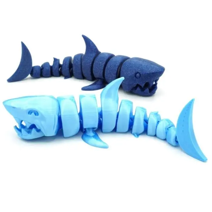 Articulated Shark | 3D Mica art