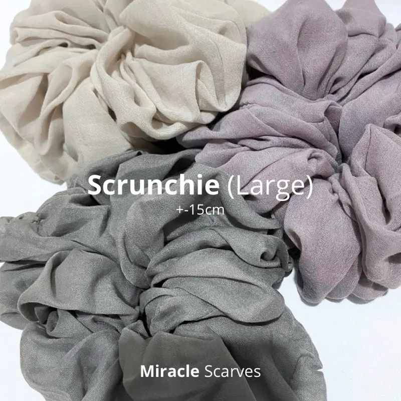 Miracle Scarves | Scrunchie Large | Cepol Jumbo