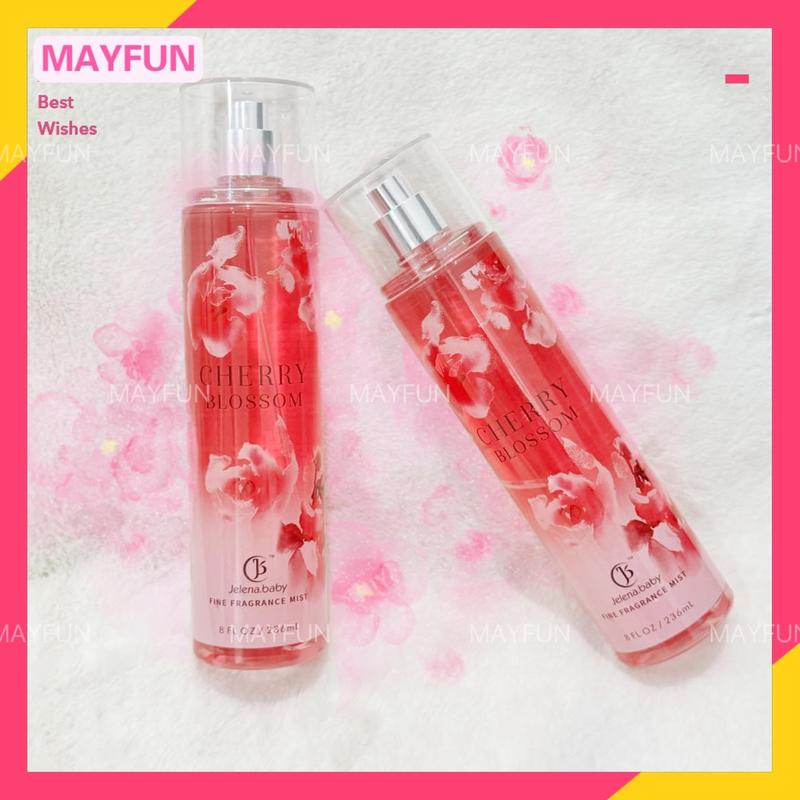 Product Introduction of BUY 1 TAKE 1 CHERRY BLOSSOM JELENA.BABY 236ML PERFUME FOR WOMEN Dairy Free 1