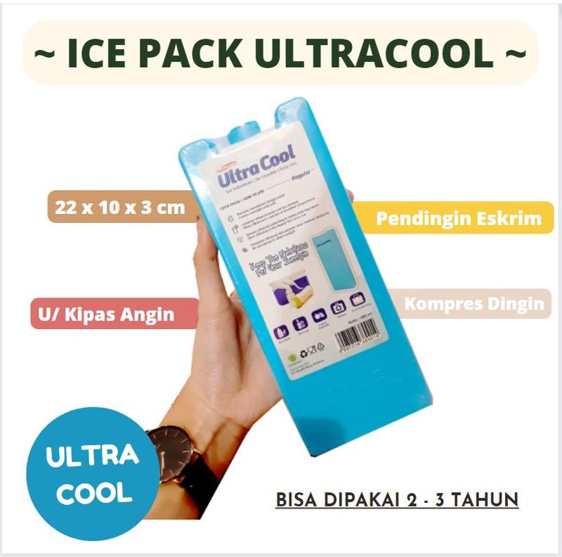 Es Pack Es Untuk Cooler Bag 22x10x3 Maslaha Ultra Cool Tempat Es Tahan Dingin Cream 3