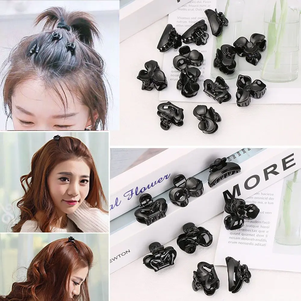 New Simple Hair Accessories Material Children Beauty Styling Tool Hair Accessories Updo Clamps Black Clip Hair Crab Claw Liu Haifa Chuck Hair