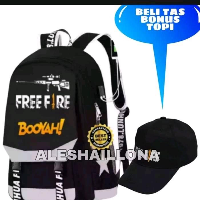 Tas  anak laki laki Tas Ransel Sekolah Anak laki laki Karakter FF dan Super Hero Murah Sd Fashion 1