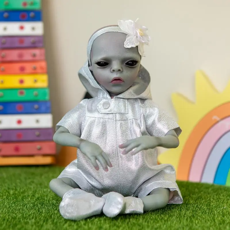 14 Inch Alien Design Doll, Soft Realistic Dolls Toys, Soft Cloth Doll, Creative Collectible Toy, Fun Gift, Creative Collectible Toy, Birthday Gift