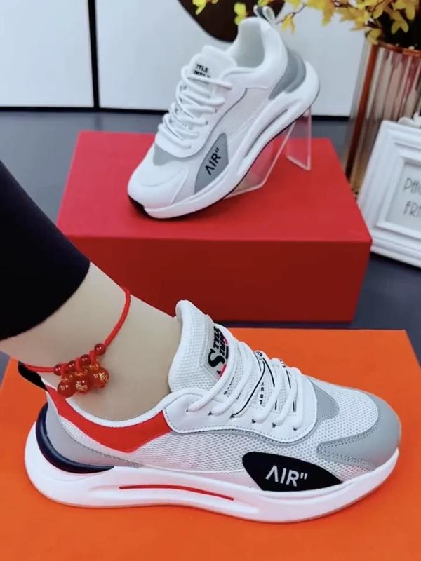 Giày Thể Thao Nữ Nam Lưới Thoáng Khí Hợp Mọi Lứa Tuổi Giày Chạy Bộ Bay Đan Giày Nam Giày đôi Cao Su Sneaker Sport 6