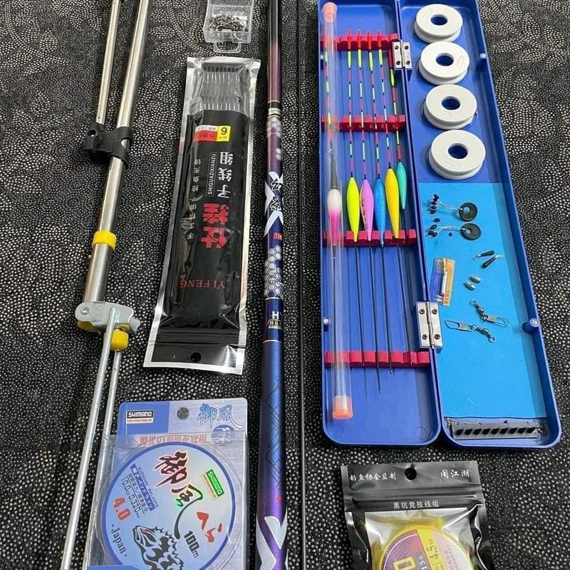 combo bộ cần câu huyền ảnh 5h Bắt Cá Câu Cá