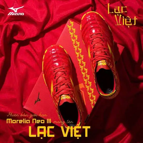 MIZUNO MORELIA NEO III LAC VIET Limited edition TF