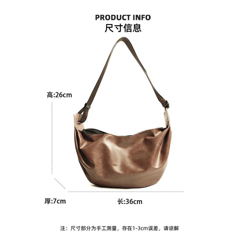 Product Introduction of Túi Đeo Vai Giải Trí Ngoài Trời Cho Nam, Túi Đeo Vai Thương Hiệu Thủy Triều, Túi Bánh Bao Đường Phố Mới, Túi Đeo Chéo Cưỡi Ngựa 1