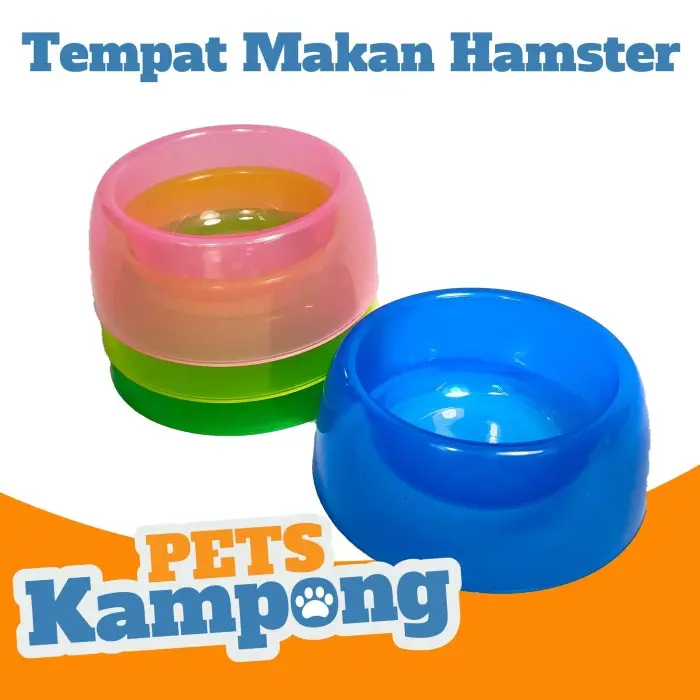 Tempat makan hamster gerbil sugar glider hewan kecil