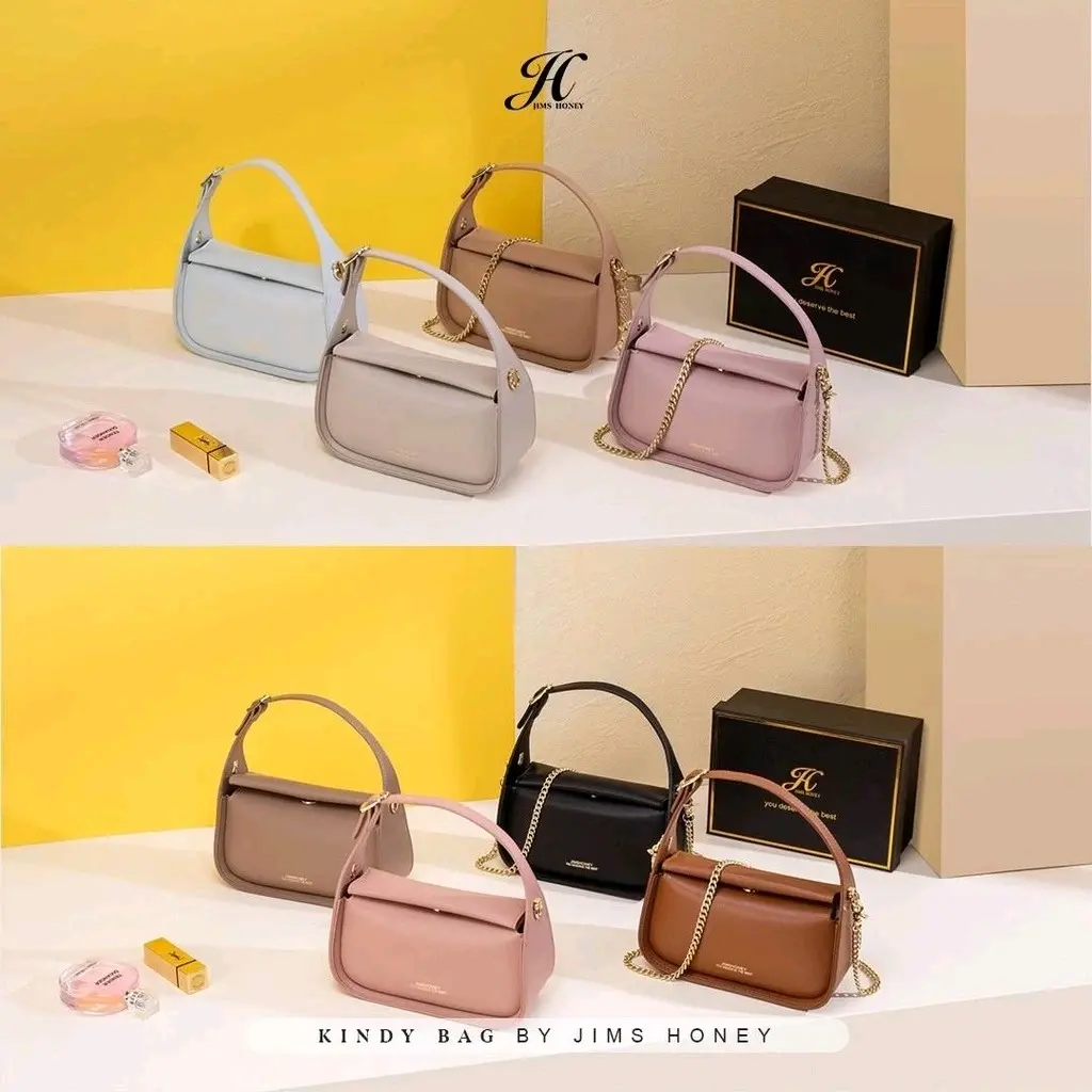 Jims Honey Kindy Bag Tas Selempang Wanita Import Murah Kulit