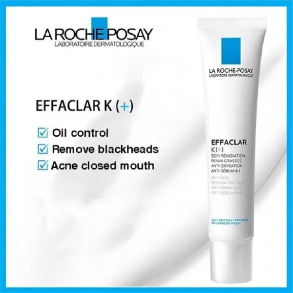 La Roche Posay Effaclar K+ Moisturizer 40ml - Pelembab Wajah Kulit Berminyak/ Mengurangi minyak dan melawan komedo 0