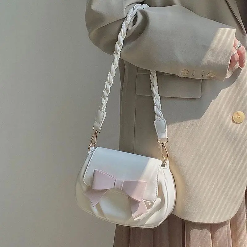 Tas wanita aesthectic simple & modern JS2 style motif PITA rekomendasi fashion cewek terbaru Selempang 3