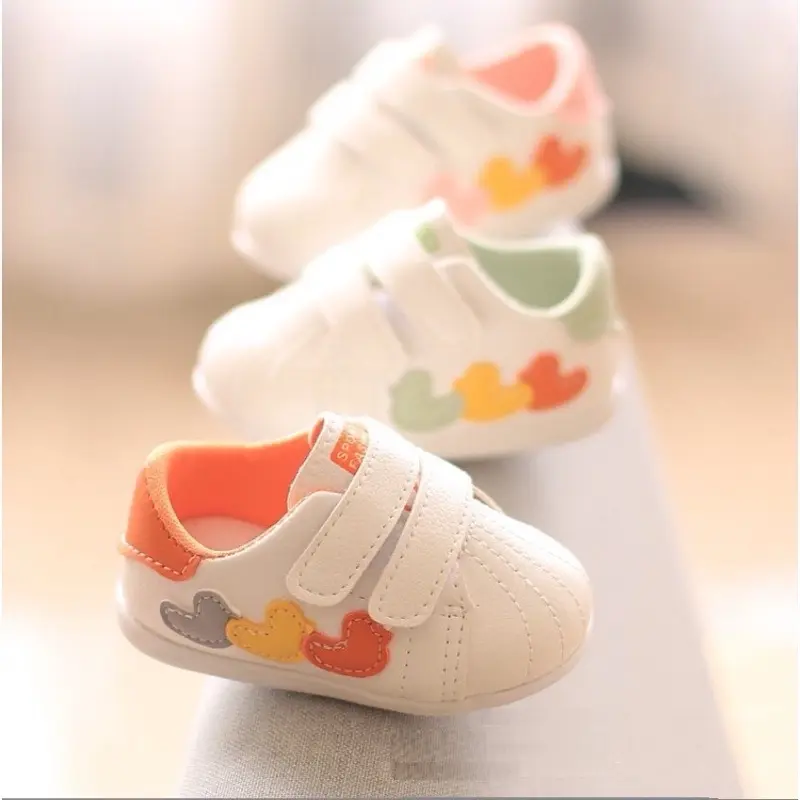 Sepatu Prewalker Bayi Perempuan Laki Laki 0 2 6 12 Bulan / Baby Shoes Prewalker DUCK Pink sepon crem