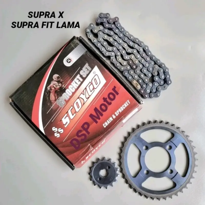 Gear Gir Set Paket Supra X Lama/Supra Fit Lama (SCOYCO) 0
