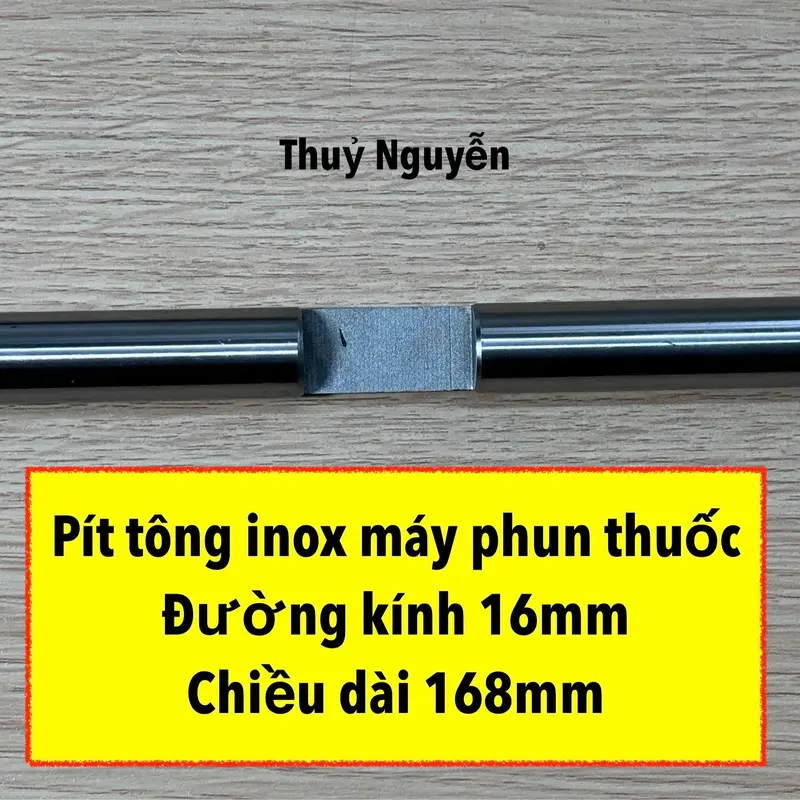 Pít tông inox máy phun thuốc 4