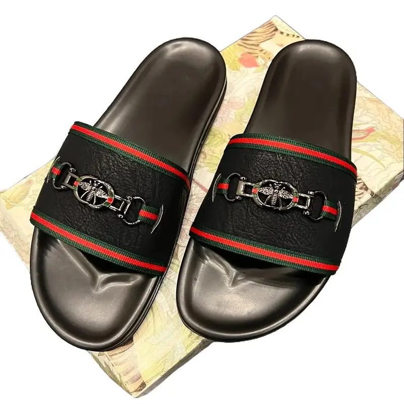Dép Da Sport Kiểu Dáng Mới Hot Cực Độc Siêu Đẹp Và Chất Lượng Slipper Đế Bằng 8