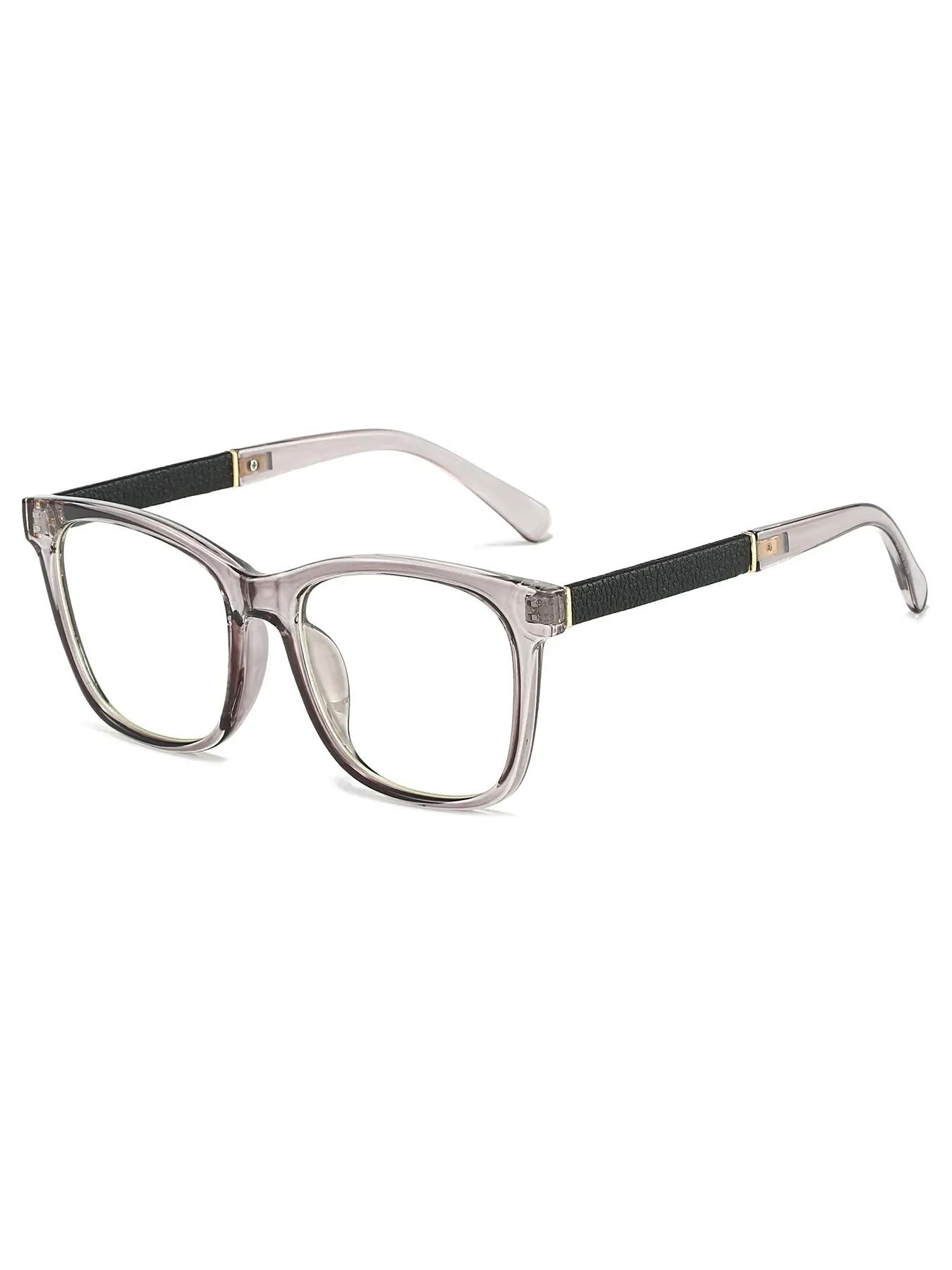 Fashionable Square Frame Eyeglasses, Lightweight TR Frame Eyeglasses for Women & Men, Fashion Eyeglasses for Work, Daily Clothing Decor, for School, Home, Office