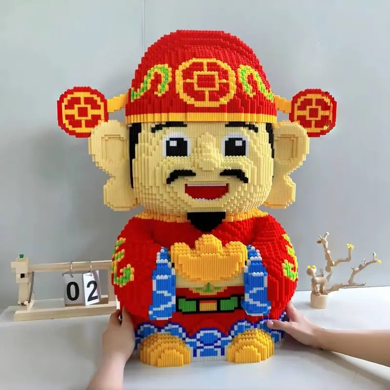 Khối Xây Dựng Lego, Thần Khổng Lồ Của Sự Giàu Có, Hàng Mới Về Năm 2024, Tương Thích Với Lego, Đồ Chơi Dành Cho Người Lớn, Lắp Ráp Khó, Thích Hợp Cho Lễ Hội, Đồ Trang Trí, 2024 4