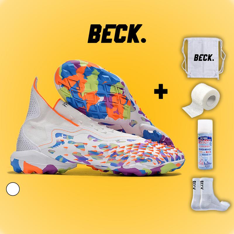 Giày Bóng Đá Trẻ Em Predator Freak+ Không Dây Cổ Cao SOCCER BECK, Tặng 5 Phần Quà, Đế Đinh TF, Bám Sân, Các Phối Màu Sắc, Sân Cỏ Nhân Tạo