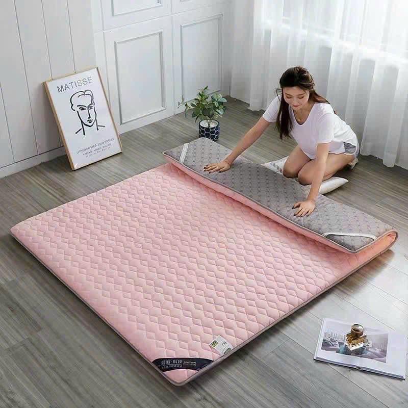 Đệm , Thảm tấm điều hoà tencel  hong êm mềm mịn mát Trải sàn, trải giường , bông tấm Cotton Double