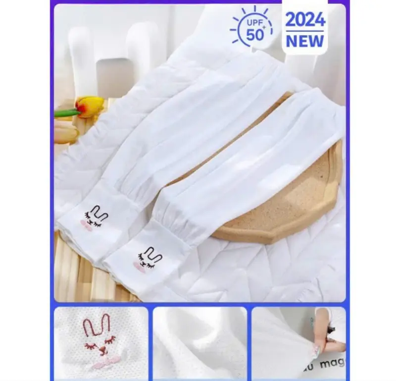 Găng Tay Chống Nắng Dáng Rộng Vải Lụa Mát In Hoa Xinh Xắn kèm Video và Ảnh Thật 1