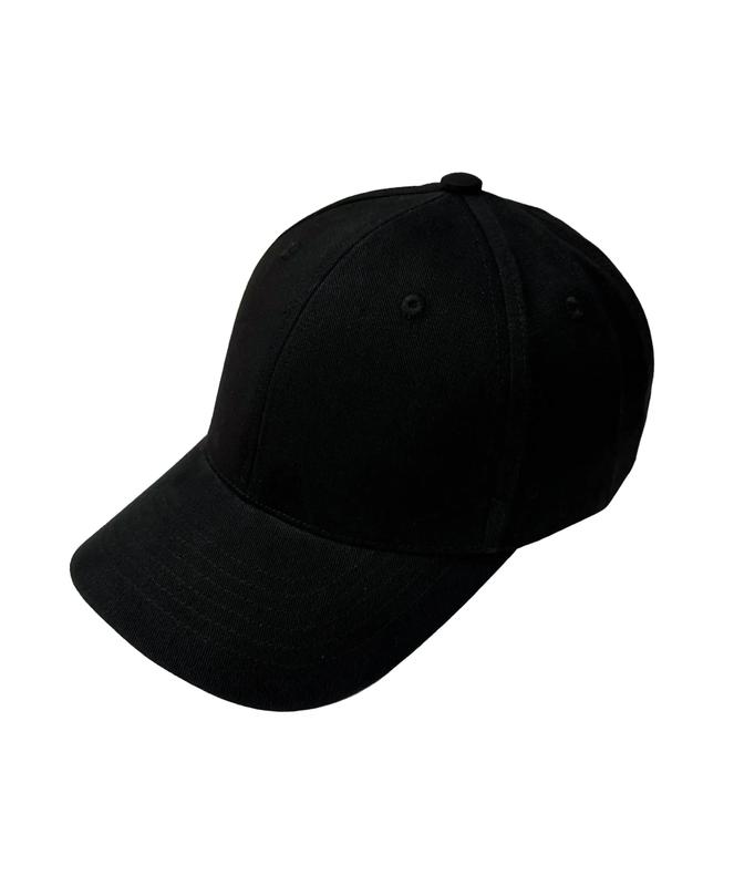 Mũ lưỡi trai đen trơn Kaki Korea 2024, Cotton cao cấp, Free size, Nam/Nữ - Cap, Hat Chống Nắng