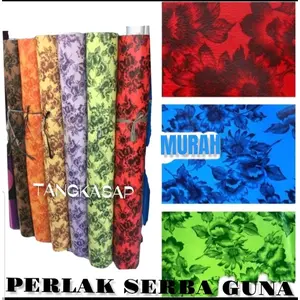 Perlak Bayi kembang/ Perlak Meteran  (Harga per 1 Mtr) Alas Waterproof - Tangkasap