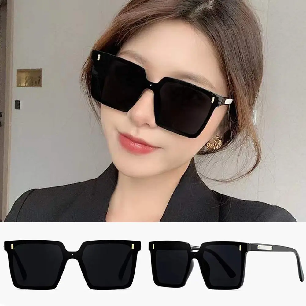Kính Râm Phân Cực Sang Trọng, Hàng Mới Về, Dành Cho Phụ Nữ Và Nam Giới, Thiết Kế Thương Hiệu, Bảo Vệ UV400 Màu Đen, Hình Vuông, G4S3 Kính Mắt