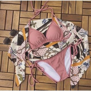 BiKiNi 2 mảnh tam giác basic dây dài tự do tạo kiểu full màu 1