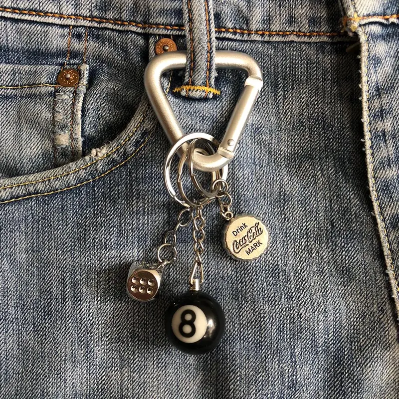 Carabiner Keychain Kalcer Gantungan Kunci Skena Aksesoris 1