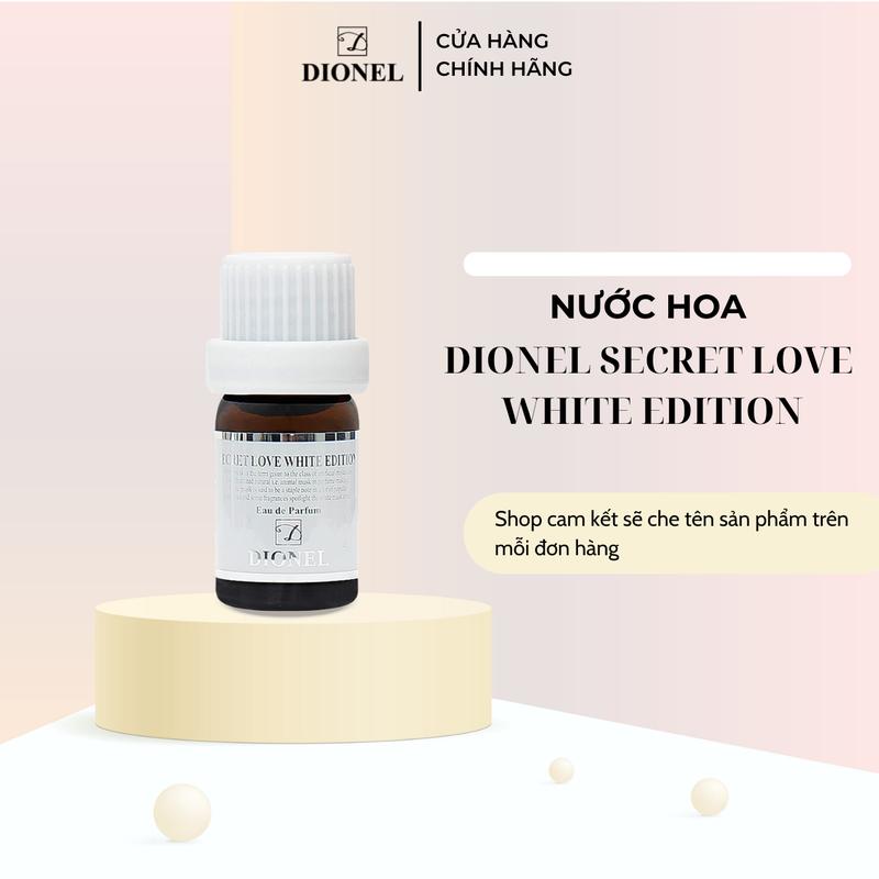 [DIONEL] Nước Hoa Dionel White Edition Perfume Hương Hoa Cam Thuần Khiết 5ml
