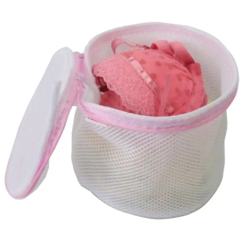 F7 Tempat BH di Mesin Cuci | Bra Laundry Bag | Kantong Jaring Mencuci CD Nilon Bulat 5