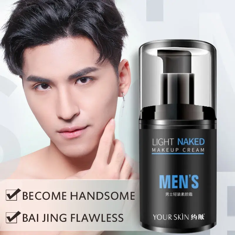 Kem Dưỡng Da Nam, Jaffe, Kem BB, Dưỡng Ẩm, Kiểm Soát Dầu, Thích Hợp Cho Tông Màu Da, Lớp Nền, Lì, Trong Suốt, Kem Lười Cách Ly, Lâu Trôi, 50ml